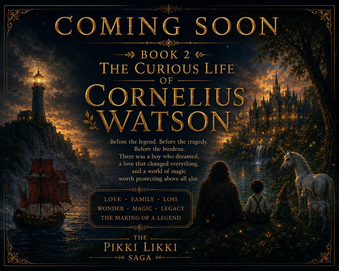 The Curious Life of Cornelius Watson — coming soon