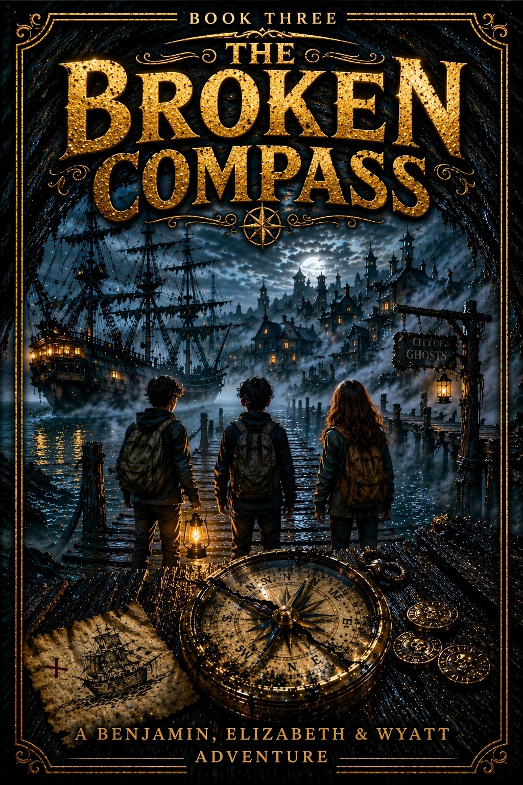 The Broken Compass — Book Three cover